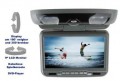 23cm (9 ZOLL)  Auto DVD Deckenmonitor Flipdown DVD + SD + USB Grau