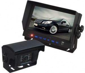 LKW AUTO R�ckfahrssystem 7  Monitor + CCD Shutter R�ckfahrkamera 180�
