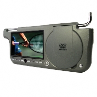Sonnenblende mit DVD